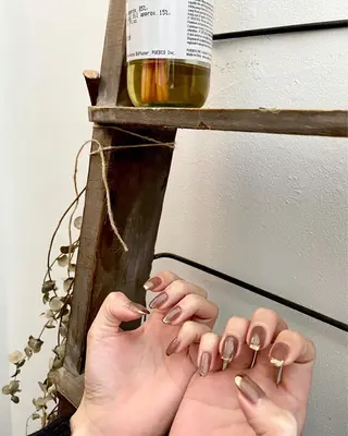 ネイル 甲府市徳行 🧸prunelleのネイルデザイン