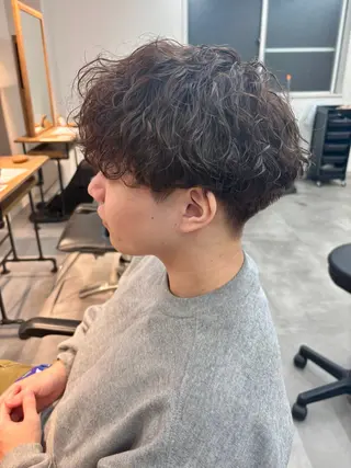 パーマ メンズ 千葉 メンズ パーマ特化🔥関のヘアスタイル