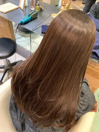 ロング 髪質改善 ヘアエステ AInoa TENET 北千住所属・若山 竜生のヘアスタイル