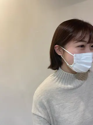 ショート カラー サイトウ アカネのヘアスタイル