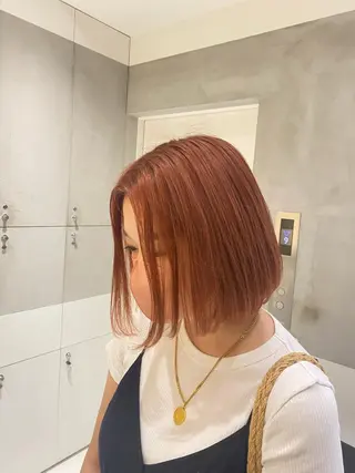 ショート カラー ナチュラル/韓国💎 haruka 💎のヘアスタイル