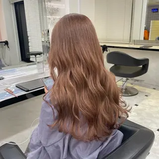 カラー 韓国うる艶ベージュ 🤎まなかのヘアスタイル