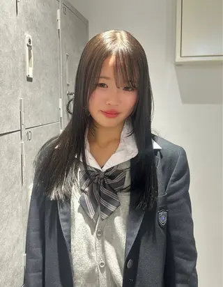 ロング 韓国ヘア/レイヤー/ sara 🎀のヘアスタイル