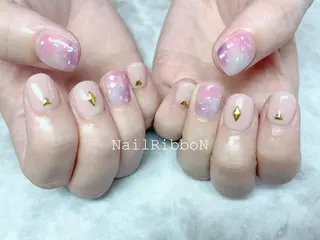ネイル ネイルリボン 石田のネイルデザイン