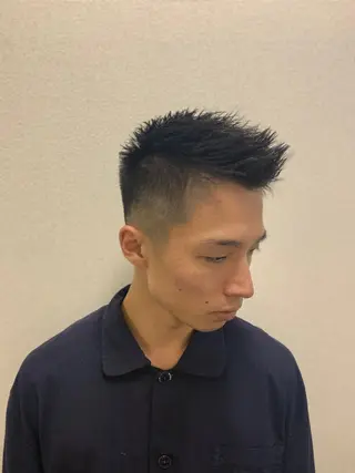 ショート メンズ HIROGINZA ヒロ銀座 青山所属・マツオ リュウホウ🐉のヘアスタイル