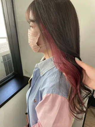 ロング カラー newi梅田🫧韓国 ヘア🫧sakiのヘアスタイル