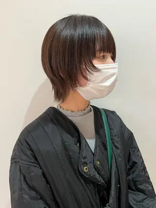 ショート カラー MARU レイヤー/パーマのヘアスタイル