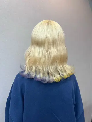 ミディアム ブリーチ・エクステ 🎀メイのヘアスタイル