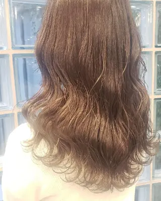 ロング カラー arrow🖤 もえみのヘアスタイル