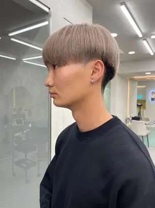 カラー メンズ 韓国ヘア/レイヤー Londエレンのヘアスタイル