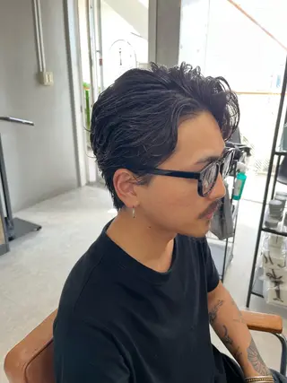 ショート メンズ メンズ特化/パーマ /フェード/洋輔のヘアスタイル