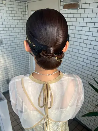 ヘアアレンジ 大人可愛いヘアメイク 💋🧚‍♀️しずかのヘアスタイル