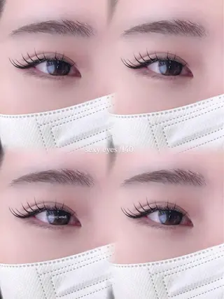 マツエク・マツパ 韓国風束感まつ毛🩵 Nozomiのマツエク・マツパデザイン