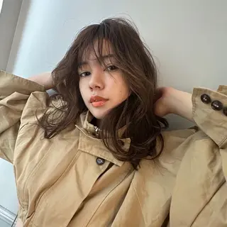 ミディアム 柔らかbeige /chinari❤︎のヘアスタイル