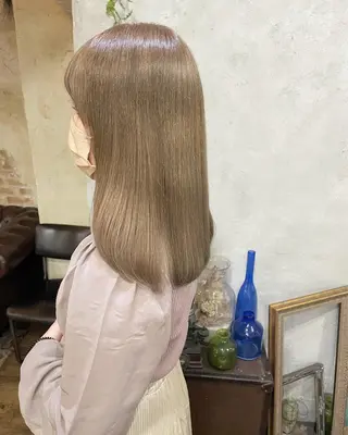 ミディアム カラー 遠藤 拓馬のヘアスタイル