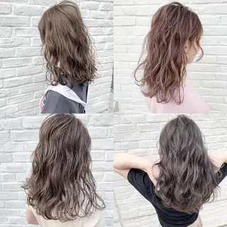 セミロング カラー ヘアアレンジ 垢抜け案内人 鈴木聖矢✂️のヘアスタイル