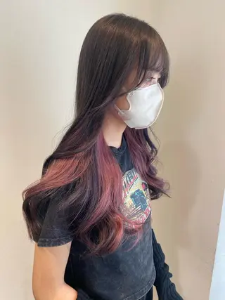 ロング カラー kaho PELEnagoyaのヘアスタイル