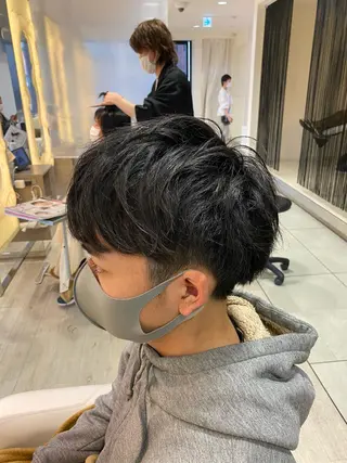 ショート メンズ 柳澤 和也のヘアスタイル