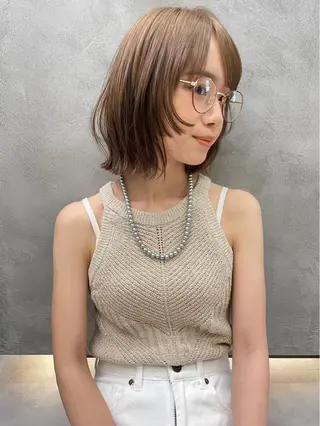 ショート 【韓国/レイヤー/ カラー】新井 望乃果のヘアスタイル