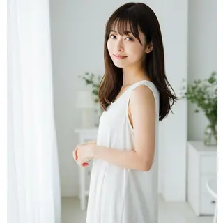 セミロング ✂︎ ｼﾝﾀｸ ✂︎のヘアスタイル