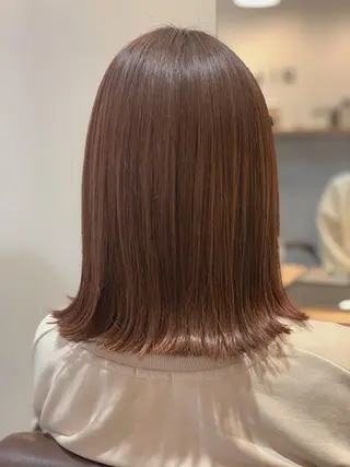ミディアム カラー MIA 菅原のヘアスタイル