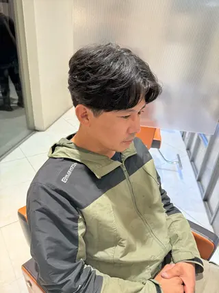 ショート メンズ 山中 翔平のヘアスタイル