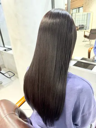 ロング カラー 髪質改善/縮毛矯正/ 艶髪/春山良太のヘアスタイル