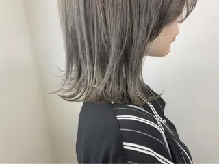 ミディアム 森 隆司のヘアスタイル