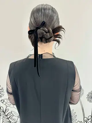 セミロング ヘアアレンジ ヘアアレンジ支持率 No.1🥇RIKOのヘアスタイル