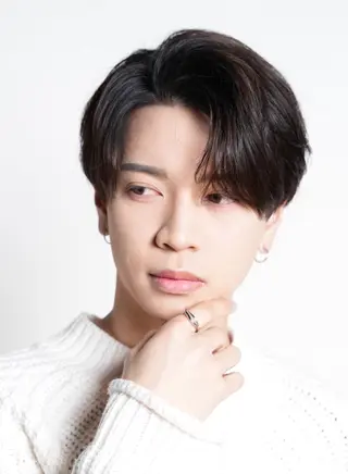 ミディアム パーマ メンズ シースルーマッシュ/ メンズ/KYOHEIのヘアスタイル