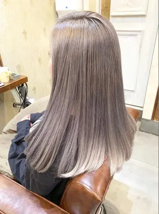 ロング カラー クバガワ シュンのヘアスタイル