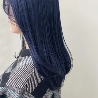 ロング カラー ANNA /艶髪/ハイトーンのヘアスタイル