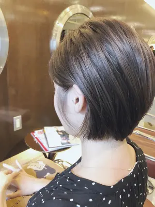 ショート カラー 356所属・髪質改善/艶髪/ 木山ゆかりのヘアスタイル