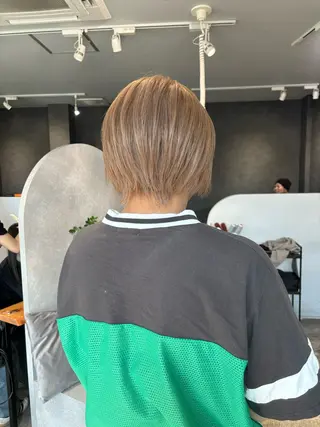 ショート カラー 🐼 こゆきのヘアスタイル