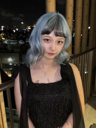 ミディアム カラー モデル募集🔥 めいのヘアスタイル