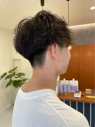 メンズ 明石 咲桜花のヘアスタイル