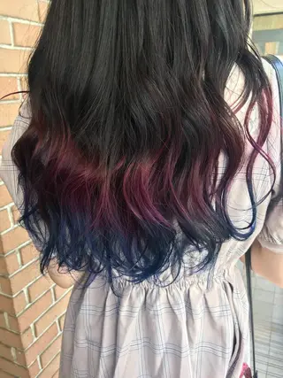 ミディアム カラー パーマ ヘアアレンジ メンズ キッズ ネイル マツエク・マツパ サロンドミルク 原宿のヘアスタイル