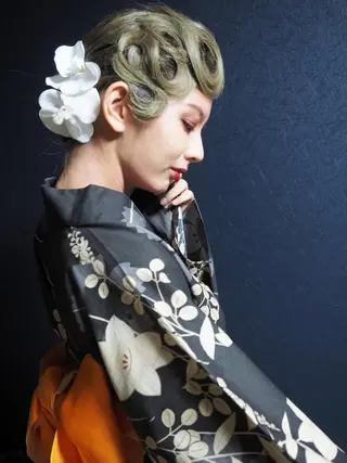 ヘアアレンジ 高尾 成紀のヘアスタイル