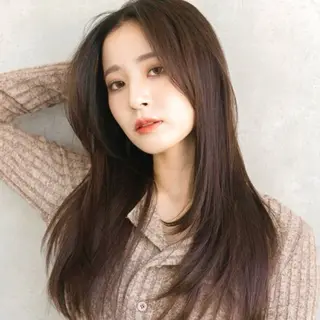 セミロング チカホ7番出口目の前 tocca札幌のヘアスタイル