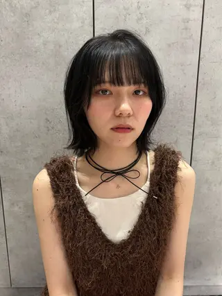 ショート ユナ🎀レイヤー /韓国/ハイトーンのヘアスタイル