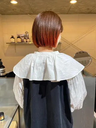 カラー iru所属・mi kiのヘアスタイル