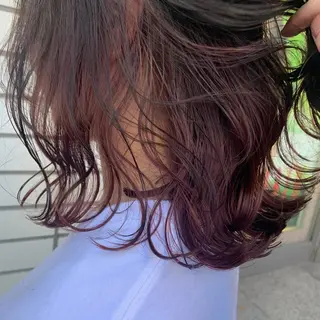 カラー 艶カラー ⭐️田中真緒のヘアスタイル