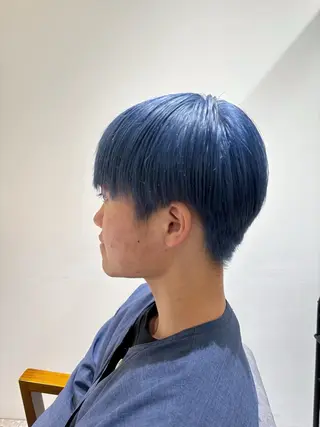 ショート カラー メンズ メンズ特化型美容師 玲弥のヘアスタイル