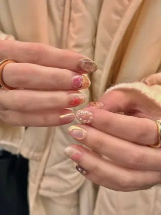 ネイル nail atelier 泡沫 utakata所属・ナカジマミナミ ネイリストのネイルデザイン