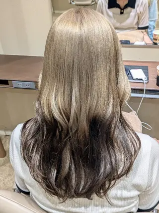 セミロング Chacolle perch 北千住店所属・瑞慶覧 翔のヘアスタイル