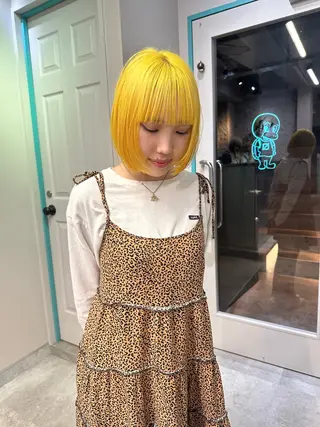 カラー ロングレイヤー ¥0🎀MEIのヘアスタイル