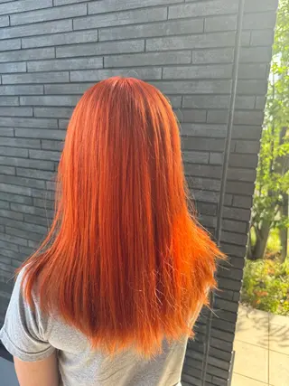セミロング earth中野山 村松　和磨のヘアスタイル