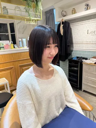 ミディアム 髪質改善/ボブ /韓国/erikoのヘアスタイル