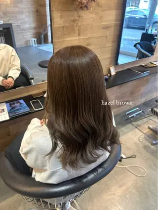 ロング jjeno所属・aisa 札幌カットモデル🎀のヘアスタイル