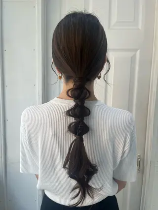 ロング ヘアアレンジ uros.所属・🩵aiko / モデル募集中️🩵のヘアスタイル